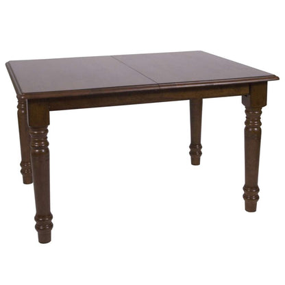 Sunset Trading -  Andrews  5 Piece 60in Rectangular Extendable Dining Set  - PK-ADW3660-C30-CT5P veiw 3