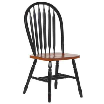 Sunset Trading -  Black Cherry Selections  3 Piece 48in Rectangular Extendable Dining Set - PK-TLD3448-820-BCH3P veiw 5