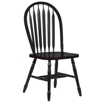 Sunset Trading -  Black Cherry Selections  5 Piece 60in Rectangular Extendable Dining Set  - PK-TLB3660-820-AB5P veiw 5