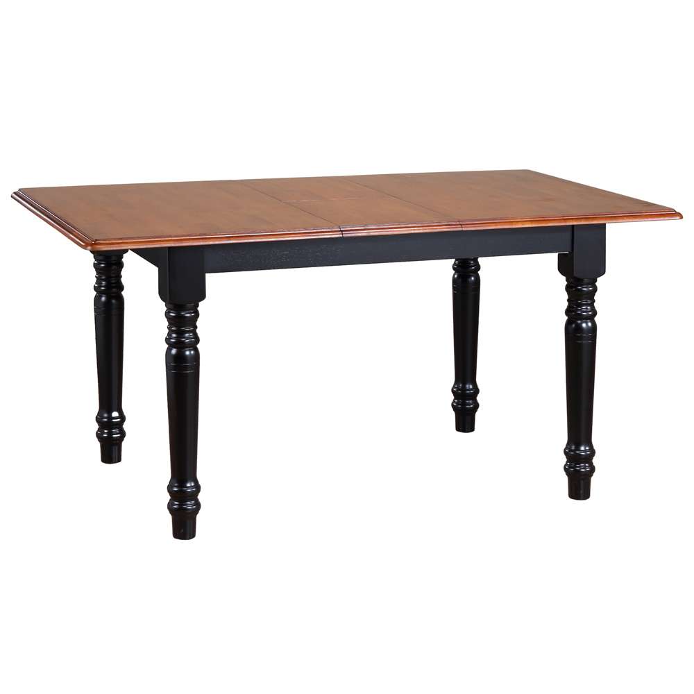 Sunset Trading -  Black Cherry Selections  5 Piece 60in Rectangular Extendable Dining Set  - PK-TLB3660-820-BCH5P veiw 4