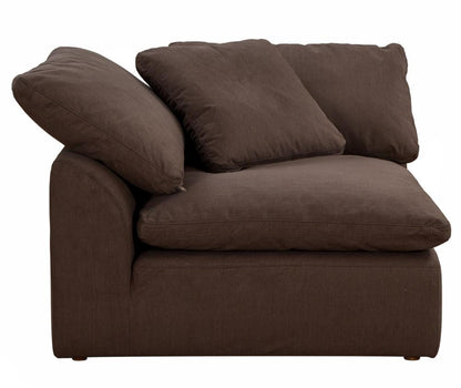 Sunset Trading - Contemporary Puff Collection 6PC Modular L-Shape Sectional Sofa Brown - SU-1458-88-3C-2A-1O veiw 5