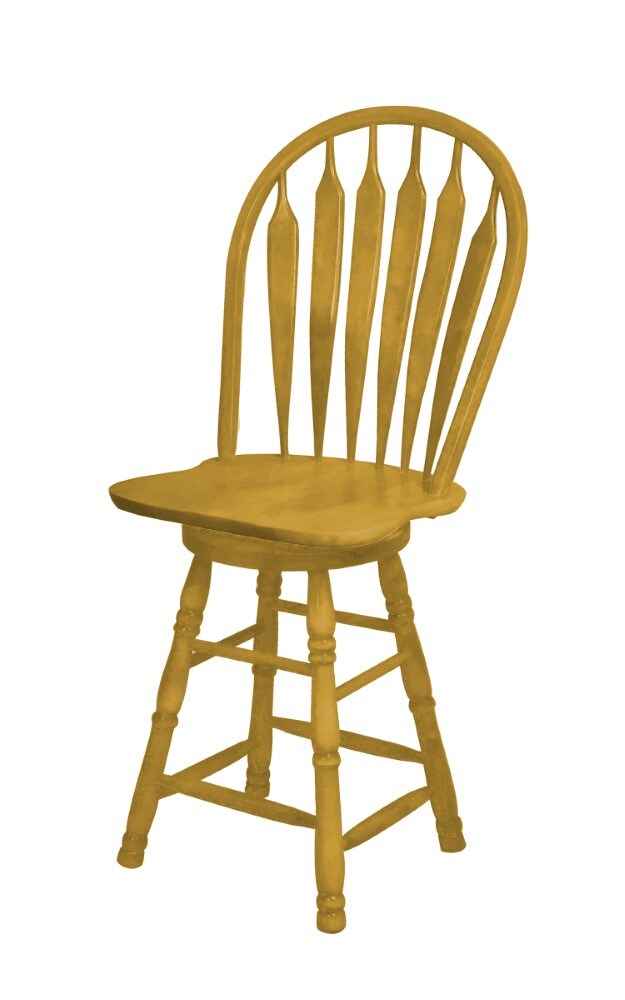 Sunset Trading - Light Oak Drop Leaf Kitchen Island With 2 Swivel Stools Breakfast Bar Drawers Storage - DLU-KI-4222-B24-LO3PC veiw 5