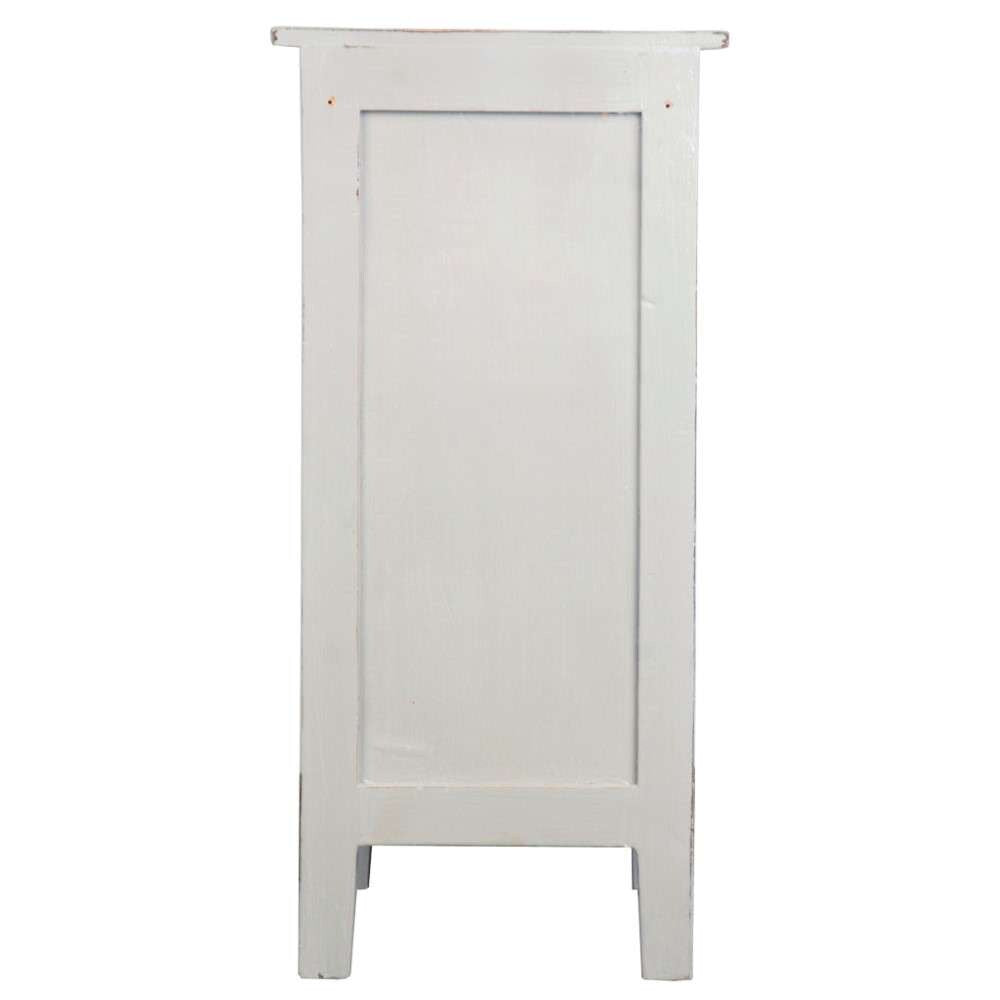 Sunset Trading - Shabby Chic Cottage 1 Door Accent Cabinet Antique Gray - CC-TAB1032LD-AGOJ veiw 3