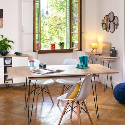 TEMAHOME - Aero Extendable Dining Table in Natural Oak Color - E2390A1000X00 veiw 6