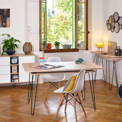 TEMAHOME - Aero Extendable Dining Table in Natural Oak Color - E2390A1000X00 veiw 7