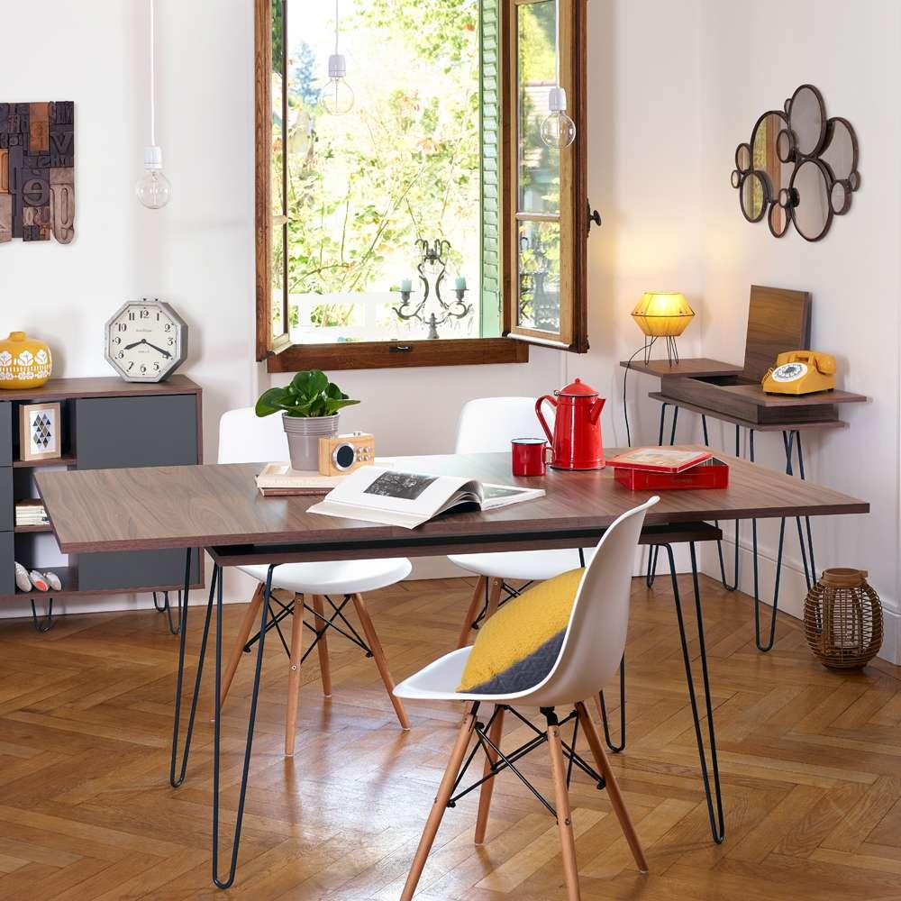 TEMAHOME - Aero Extendable Dining Table in Walnut - E2390A0900X00 veiw 6