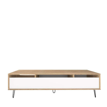 TEMAHOME - Aero TV Stand in Natural Oak Color / White - E3370A1021A01 veiw 5