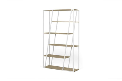 TEMAHOME - Albi Bookshelf in Light Oak and White Steel - 9500322334 veiw 5