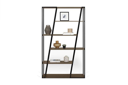 TEMAHOME - Albi Bookshelf in Walnut and Black Steel - 9500322426 veiw 2