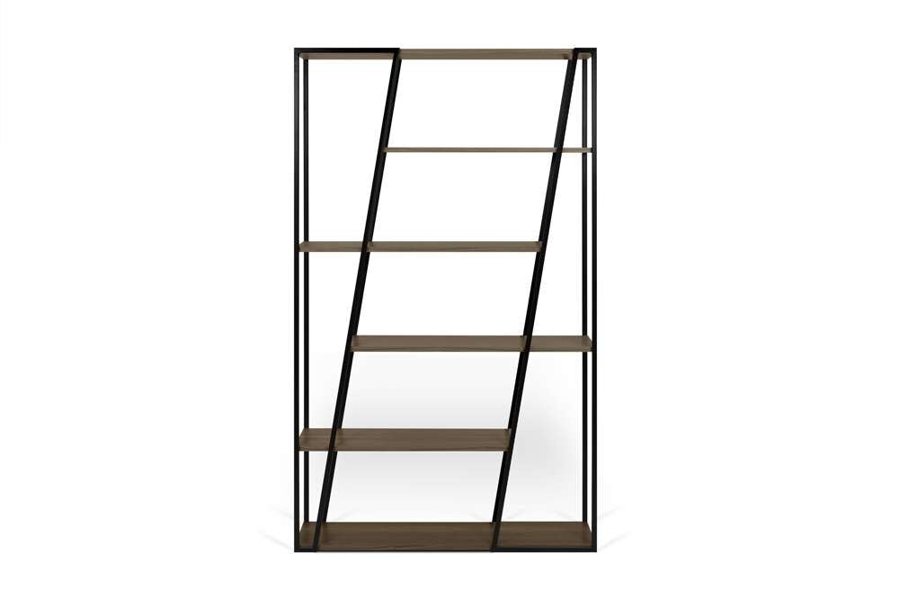 TEMAHOME - Albi Bookshelf in Walnut and Black Steel - 9500322426 veiw 4