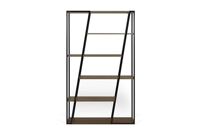 TEMAHOME - Albi Bookshelf in Walnut and Black Steel - 9500322426 veiw 4