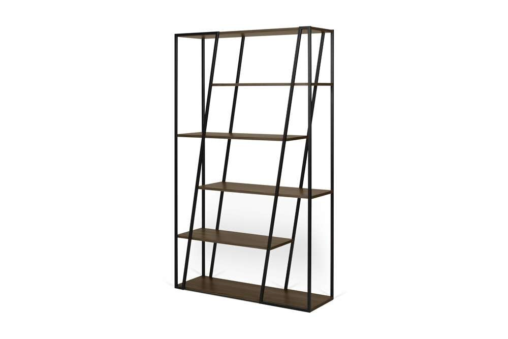 TEMAHOME - Albi Bookshelf in Walnut and Black Steel - 9500322426 veiw 5