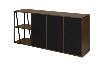 TEMAHOME - Albi Sideboard in Walnut and Black Steel - 9500405631 veiw 1