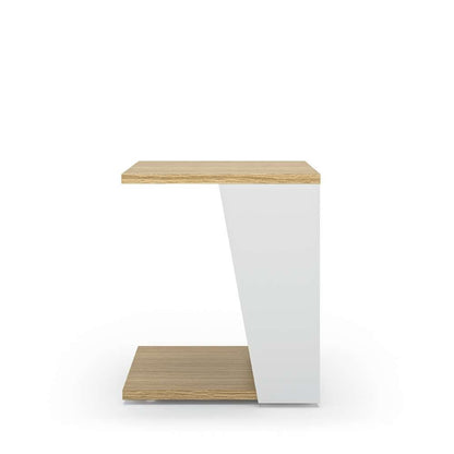 TEMAHOME - Albi Side Table in Light Oak / White - 9003629914 veiw 1