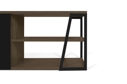 TEMAHOME - Albi TV Table in Walnut and Black Steel - 9500639791 veiw 5