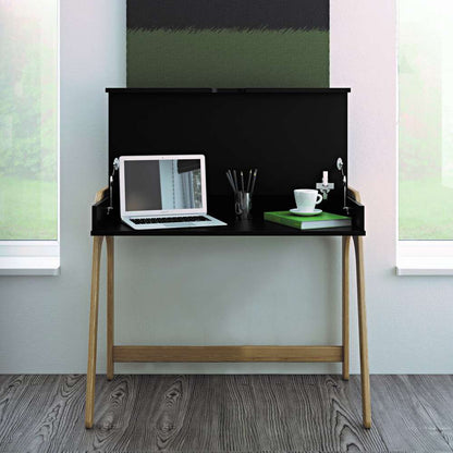 TEMAHOME - Aura Desk in Oak / Pure Black - 9003053252 veiw 6