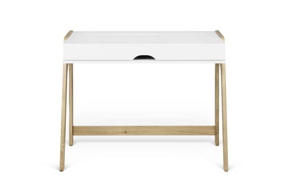 TEMAHOME - Aura Desk in Oak & Pure White - 9003053658 veiw 1