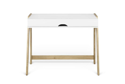 TEMAHOME - Aura Desk in Oak & Pure White - 9003053658 veiw 1