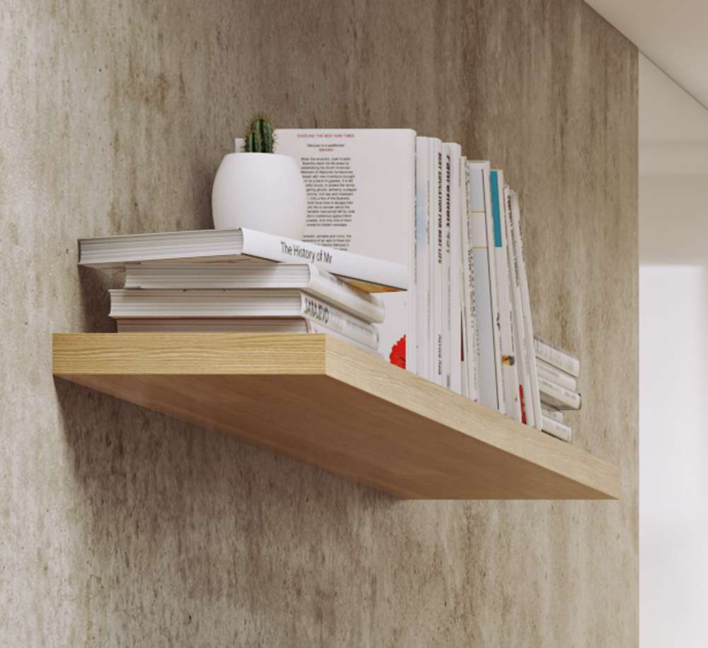 TEMAHOME - Balda 120 Cm Hanging Wall Shelf in Oak - 9003991929 veiw 4