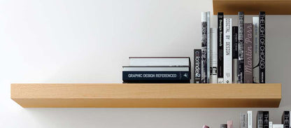 TEMAHOME - Balda 90 Cm Hanging Wall Shelf in Oak - 9003991912 veiw 3