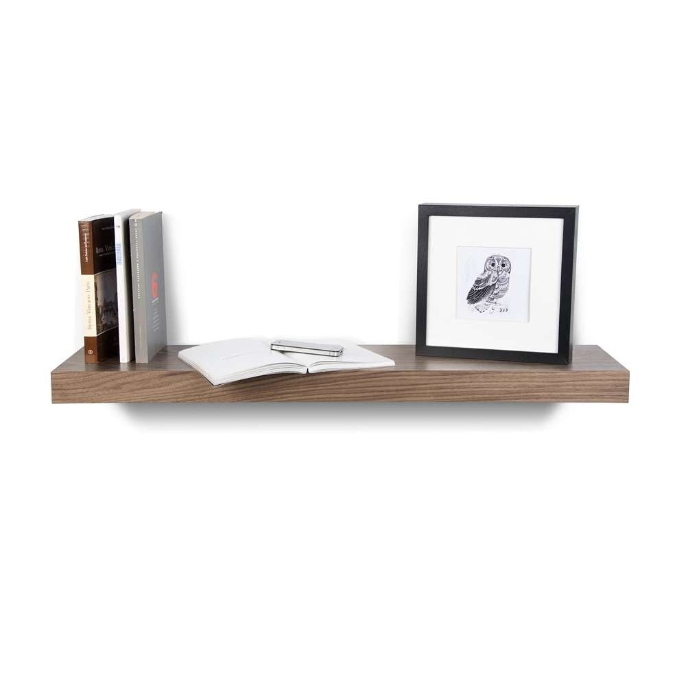 TEMAHOME - Balda 90 Cm Hanging Wall Shelf in Walnut - 9003991950 veiw 3