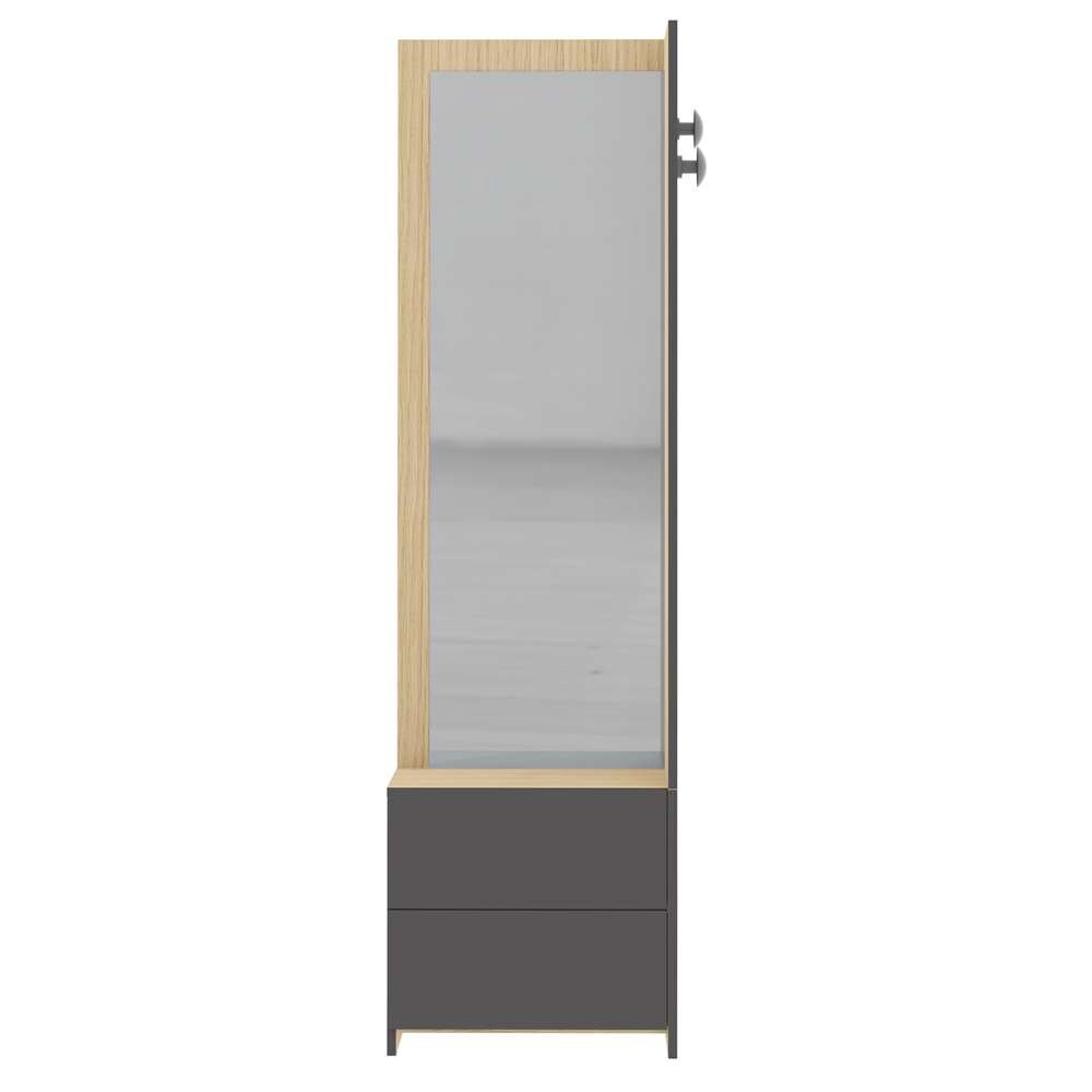 TEMAHOME - Bastia Hallway Unit in Light Oak Color / Charcoal Grey - E4040A8442A01 veiw 1