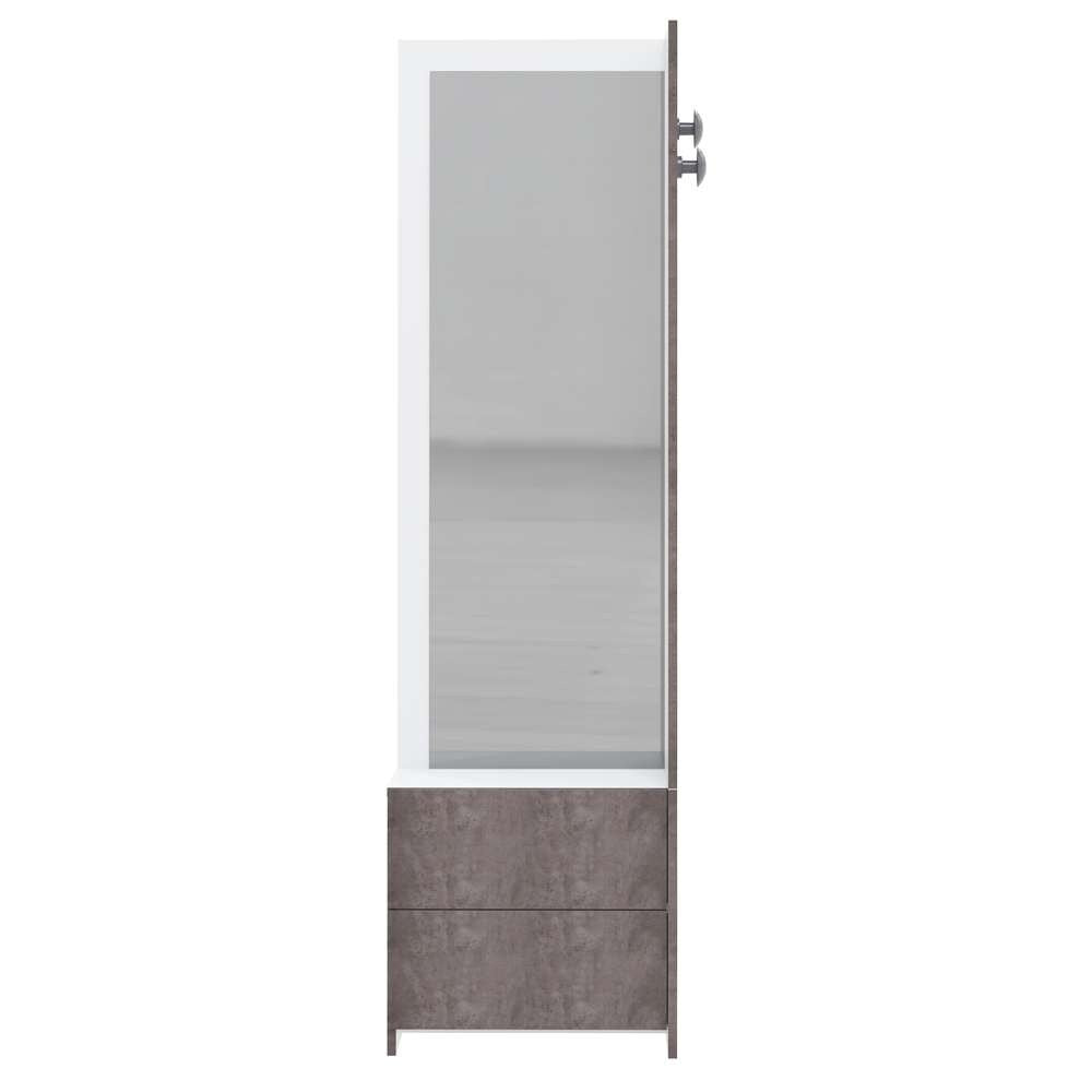 TEMAHOME - Bastia Hallway Unit in White / Concrete Look - E4040A8598A01 veiw 1
