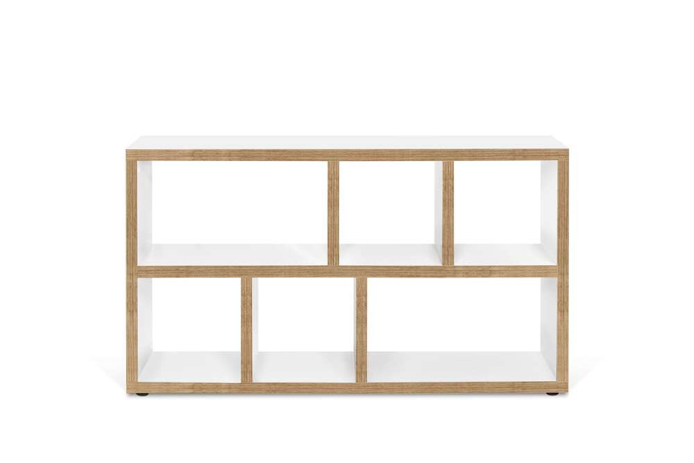 TEMAHOME - Berlin Console in Pure White / Plywood - 9000322556 veiw 1