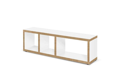 TEMAHOME - Berlin TV Stand in Pure White / Plywood - 9000639739 veiw 2