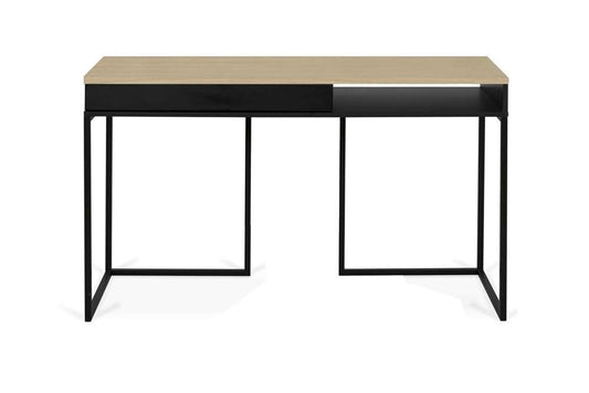TEMAHOME - City Desk in Light Oak / Pure Black - 9500053955 veiw 1