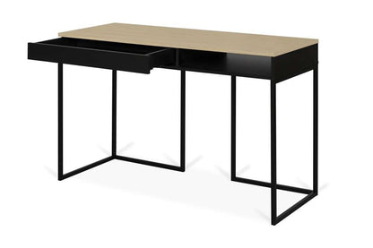 TEMAHOME - City Desk in Light Oak / Pure Black - 9500053955 veiw 5