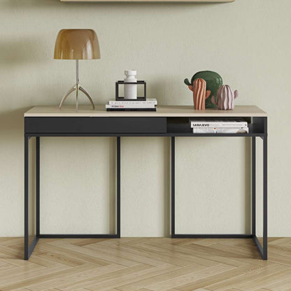 TEMAHOME - City Desk in Light Oak / Pure Black - 9500053955 veiw 6