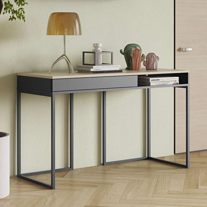 TEMAHOME - City Desk in Light Oak / Pure Black - 9500053955 veiw 7