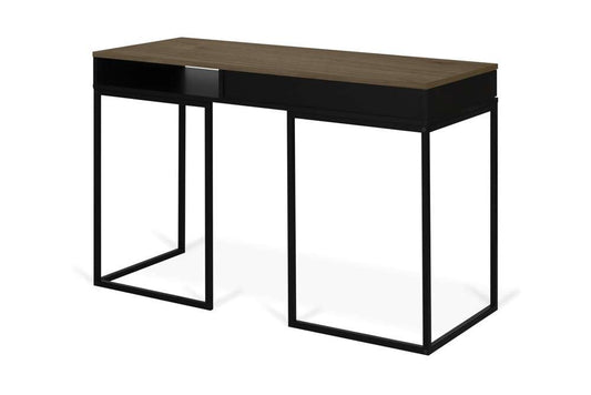 TEMAHOME - City Desk in Walnut / Pure Black - 9500053856 veiw 2