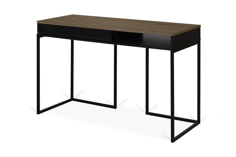 TEMAHOME - City Desk in Walnut / Pure Black - 9500053856 veiw 4