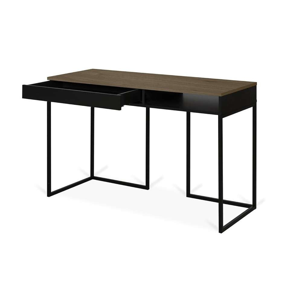 TEMAHOME - City Desk in Walnut / Pure Black - 9500053856 veiw 6