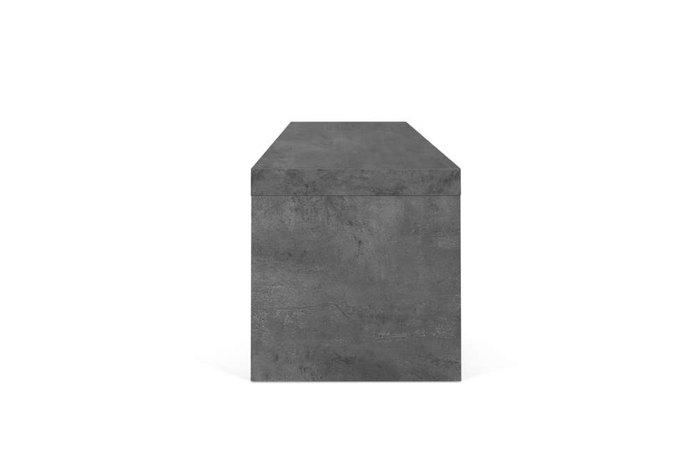 TEMAHOME - Cliff Tv Bench 120 - 120 in Concrete Look / Pure Black - 9000639579 veiw 4