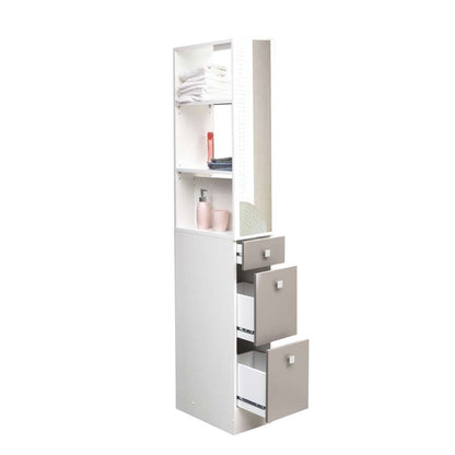 TEMAHOME - Combi Dividing Element For Bathroom in White / Taupe - E6010A2191A17 veiw 3