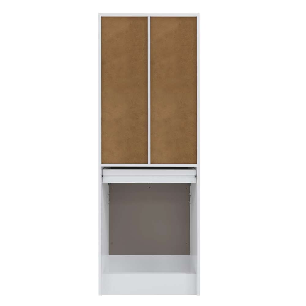 TEMAHOME - Combi Tall Laundry Cabinet in White / Taupe - E6083A2191A17 veiw 4