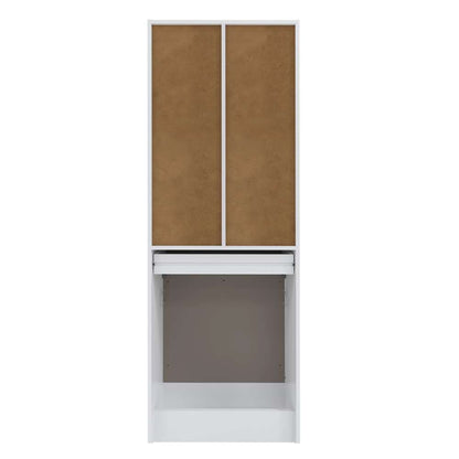 TEMAHOME - Combi Tall Laundry Cabinet in White / Taupe - E6083A2191A17 veiw 4