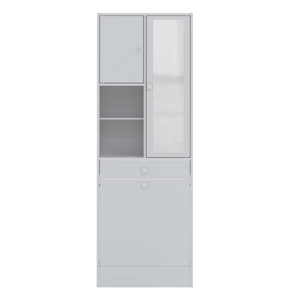 TEMAHOME - Combi Tall Laundry Cabinet in White - E6083A2121A17 veiw 1
