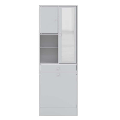 TEMAHOME - Combi Tall Laundry Cabinet in White - E6083A2121A17 veiw 1