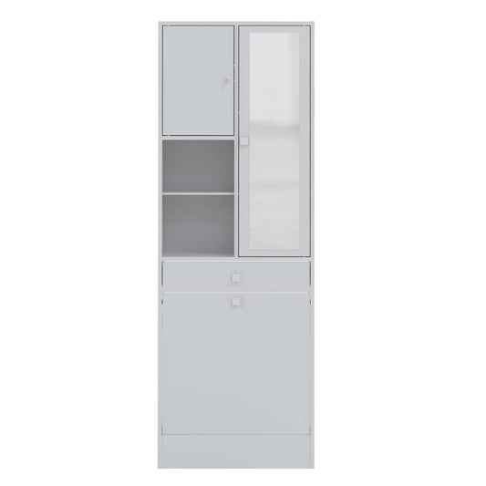 TEMAHOME - Combi Tall Laundry Cabinet in White - E6083A2121A17 veiw 1