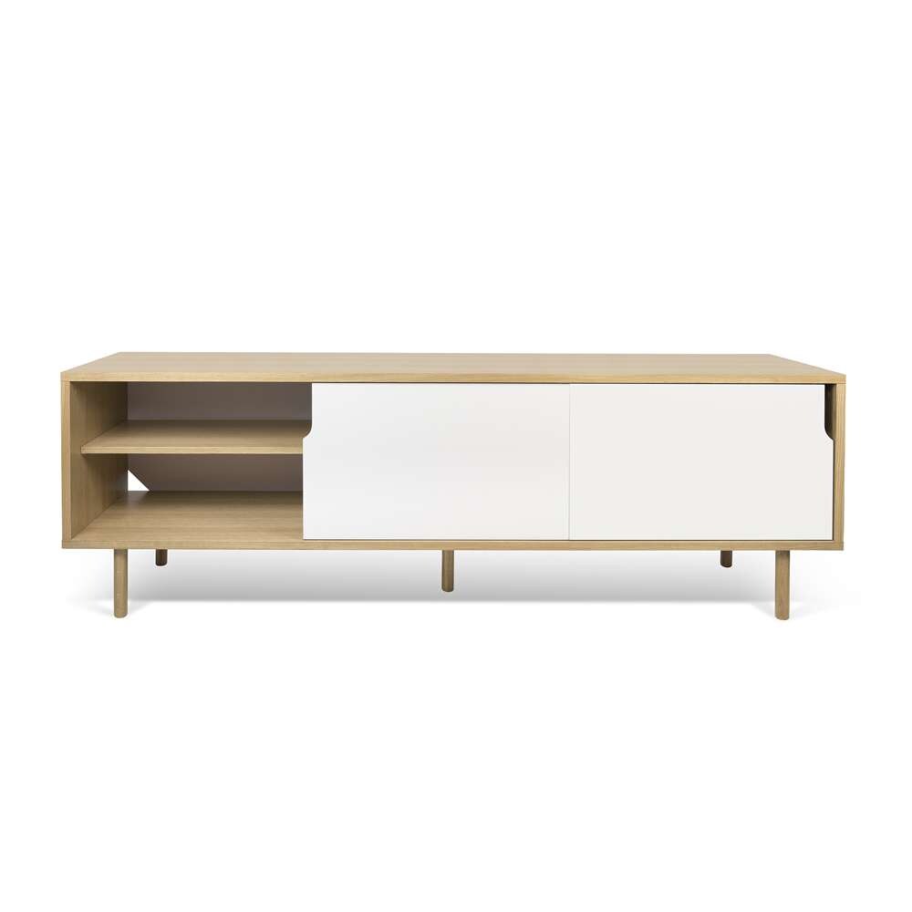 TEMAHOME - Dann Sideboard 201 with Wood Legs in Oak / Pure White - 9500400933 veiw 4