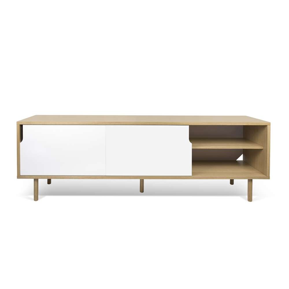 TEMAHOME - Dann Sideboard 201 with Wood Legs in Oak / Pure White - 9500400933 veiw 5