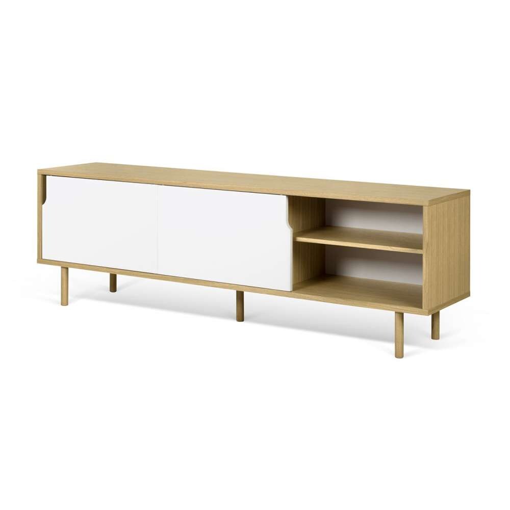 TEMAHOME - Dann Sideboard 201 with Wood Legs in Oak / Pure White - 9500400933 veiw 6