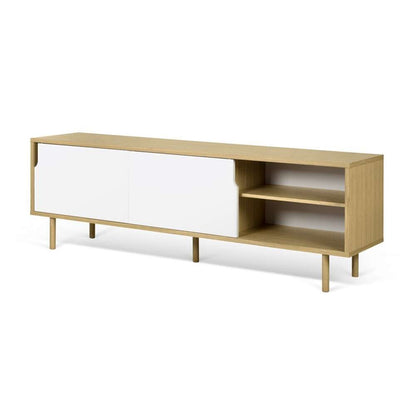 TEMAHOME - Dann Sideboard 201 with Wood Legs in Oak / Pure White - 9500400933 veiw 6