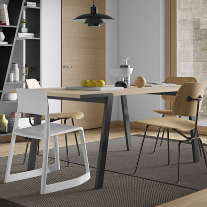 TEMAHOME - Drift Dining Table in Oak / Black - 9500614088 veiw 5