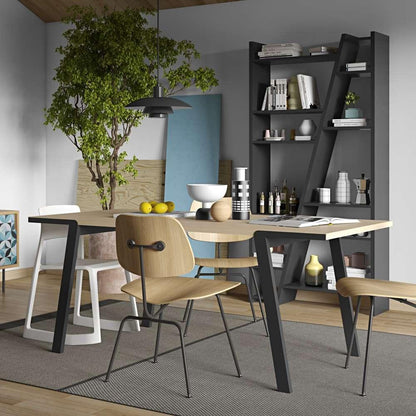 TEMAHOME - Drift Dining Table in Oak / Black - 9500614088 veiw 6