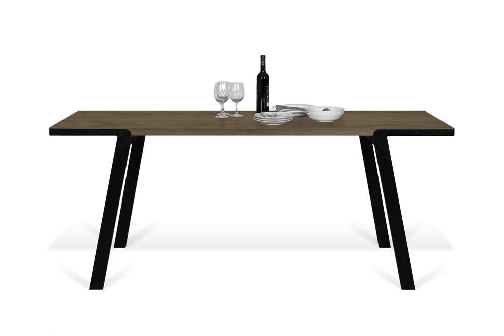 TEMAHOME - Drift Dining Table in Walnut / Black - 9500614118 veiw 2